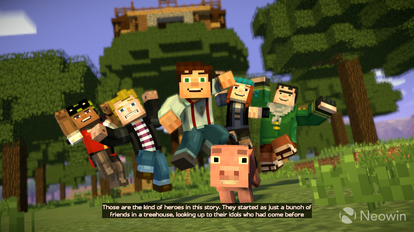 Minecraft: Story Mode art 1